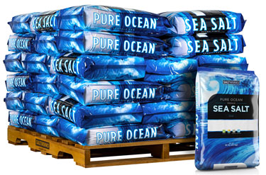 Pure Ocean salt by pallet or superbag